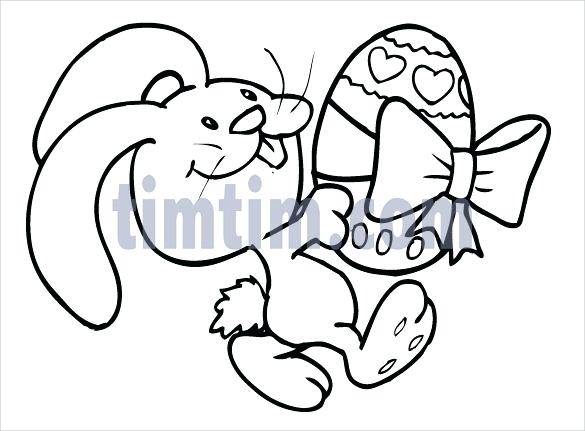585x431 easter egg basket coloring pages strong drawing ideas egg coloring - Easter Egg Basket Drawing
