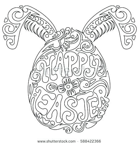 450x470 Easter Egg Designs To Draw Jalu Club - Easter Egg Drawing