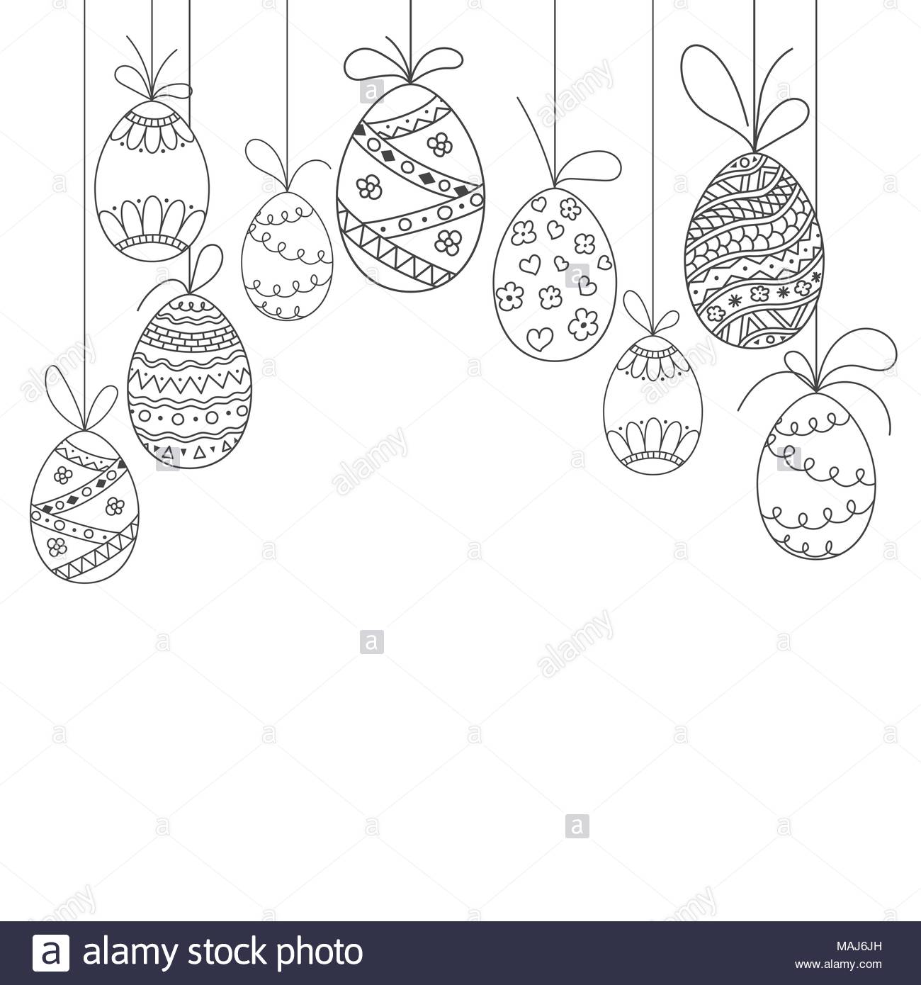 1300x1390 Easter Egg Drawing Template - Easter Egg Drawing