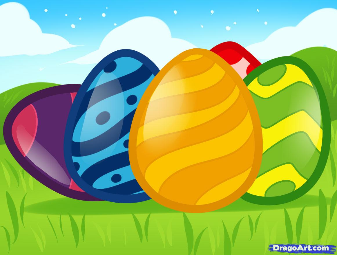 1162x881 How To Draw Easter Eggs For Kids, Step - Easter Egg Drawing For Kids