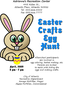 250x338 Easter Egg Hunt Flyer Template For Inkscape, Adobe Illustrator - Easter Egg Drawing Template