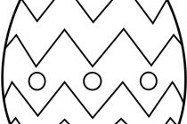 210x140 Tag Easter Egg Drawing Template - Easter Egg Drawing Template