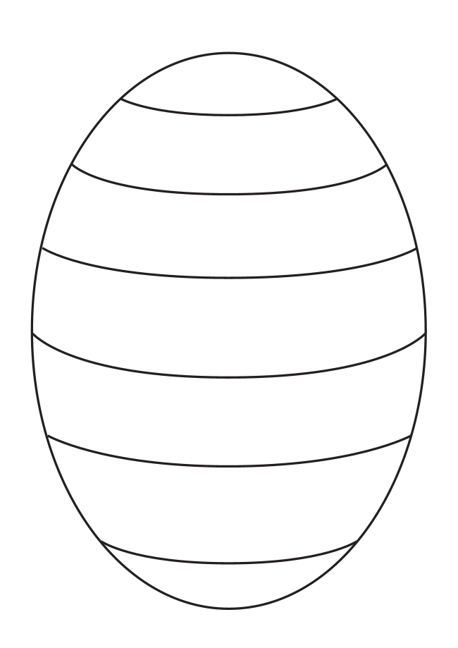 Download Easter Egg Drawing Template at PaintingValley.com ...
