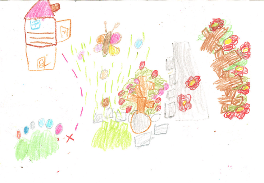 850x588 Hannah Anderson - Easter Egg Hunt Drawing