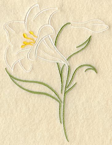 364x472 Easter Lily Drawing Light And Lovely Easter Lily Words On Skin - Easter Lily Drawing