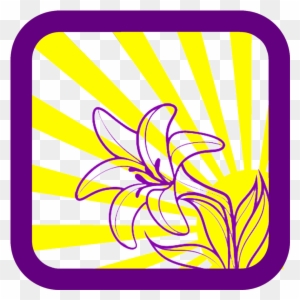 300x300 Easter Sunday - Easter Lily Drawing