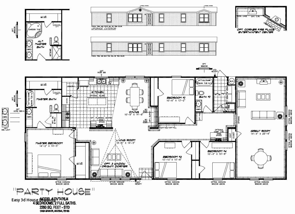 1024x744 Easy House Drawing Simple Floor Plan Inspirational Best How - Easy 3d Building Drawing