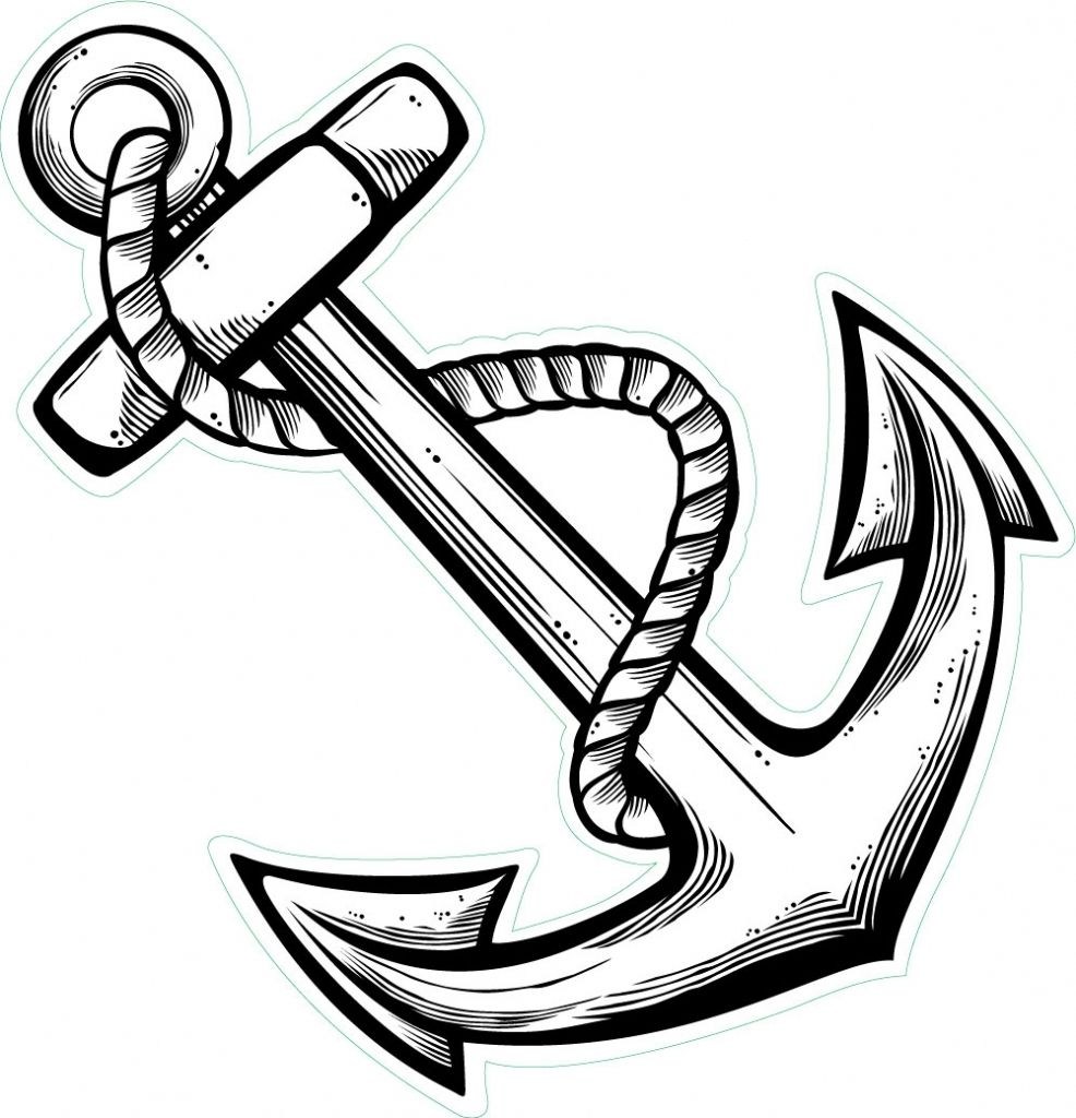 Easy Things To Draw Anchor