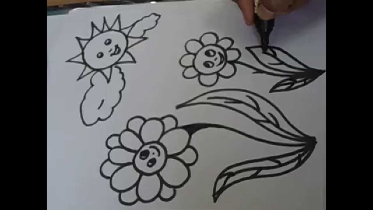 1280x720 Drawing For Kids,,easy And Beautiful Drawing - Easy And Beautiful Drawing Pictures