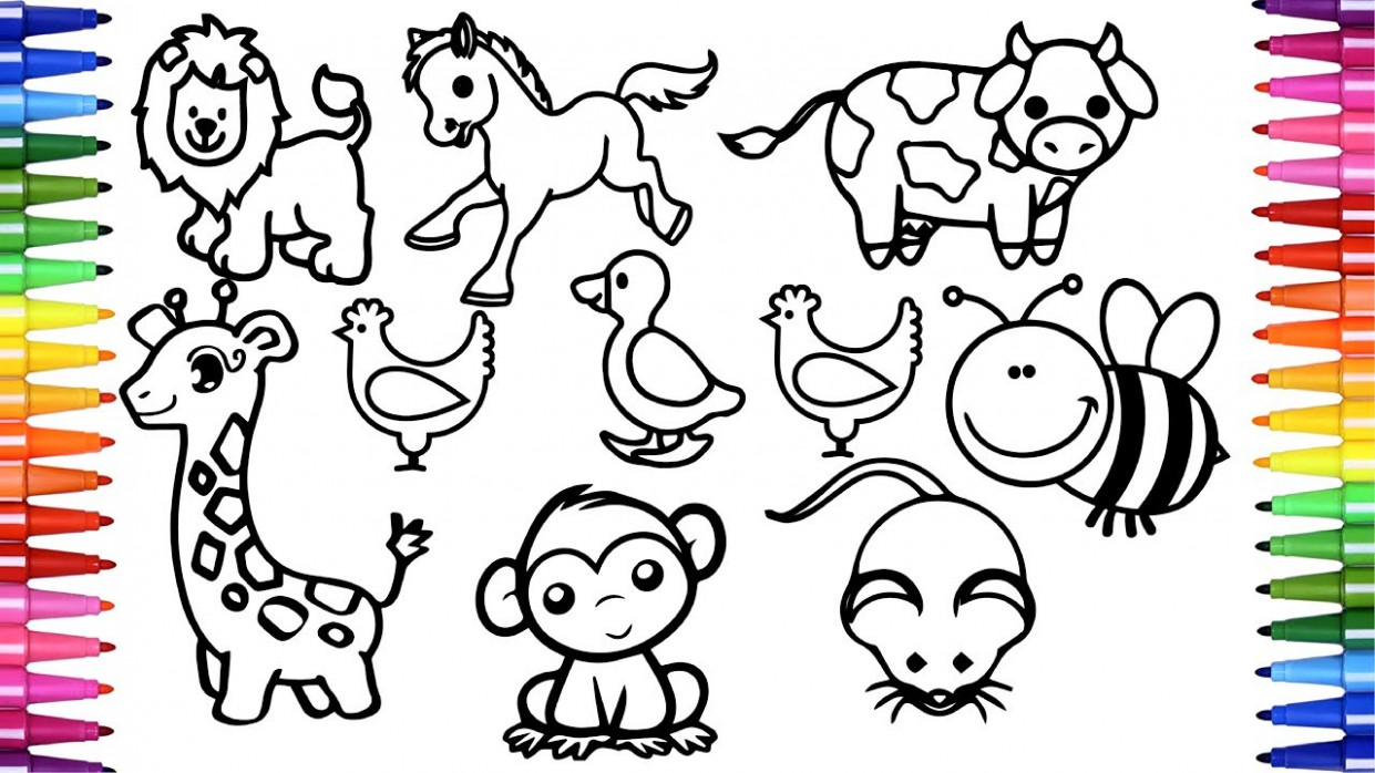 Animals To Draw For Kids