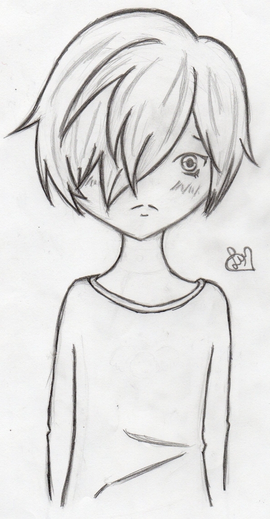 Easy Anime Boy Drawing at PaintingValley.com | Explore collection of