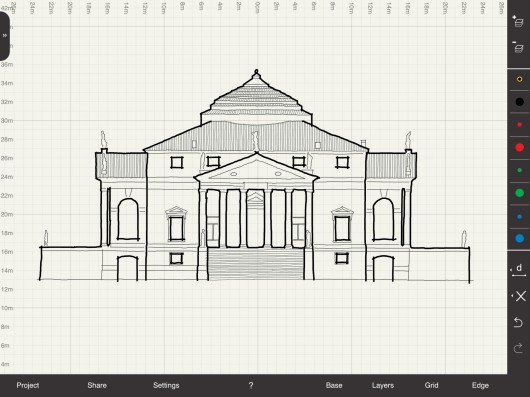 530x397 Architect Easy Drawing House - Easy Architectural Drawing