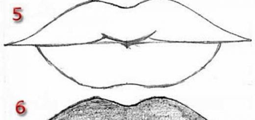 520x245 Art Drawing Easy Step - Easy Art Drawings