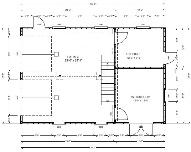 610x487 Easy Pole Barn Drawing Software Cad Pro - Easy Barn Drawing