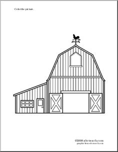 Easy Barn Drawing At Paintingvalley Com Explore Collection Of