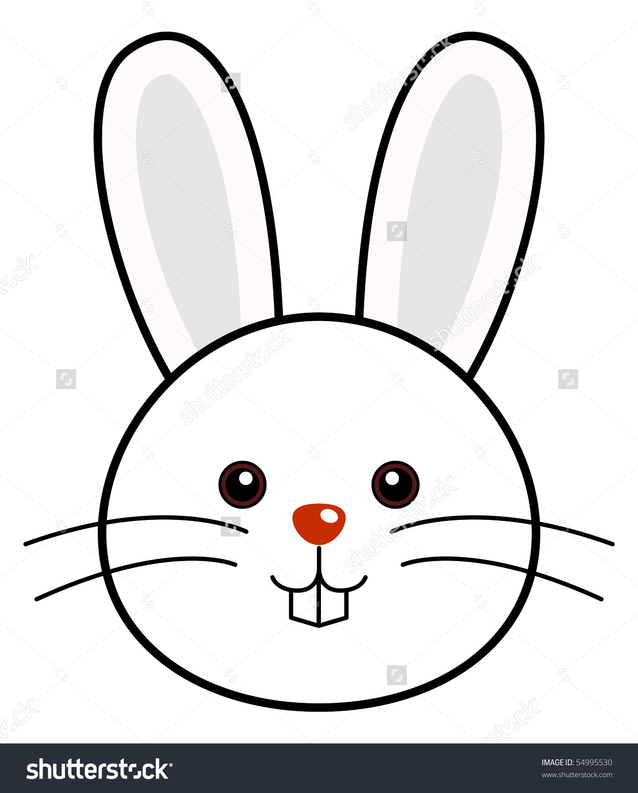 Easy Bunny Face Drawing at Explore collection of