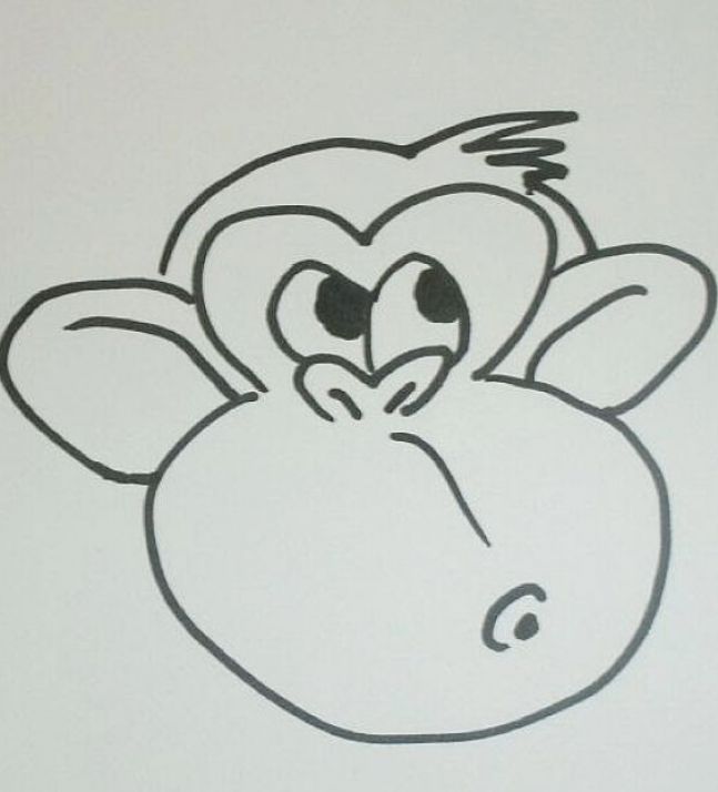 Basic Cartoon Cartoon Character Easy Drawing For Kids - Jameslemingthon