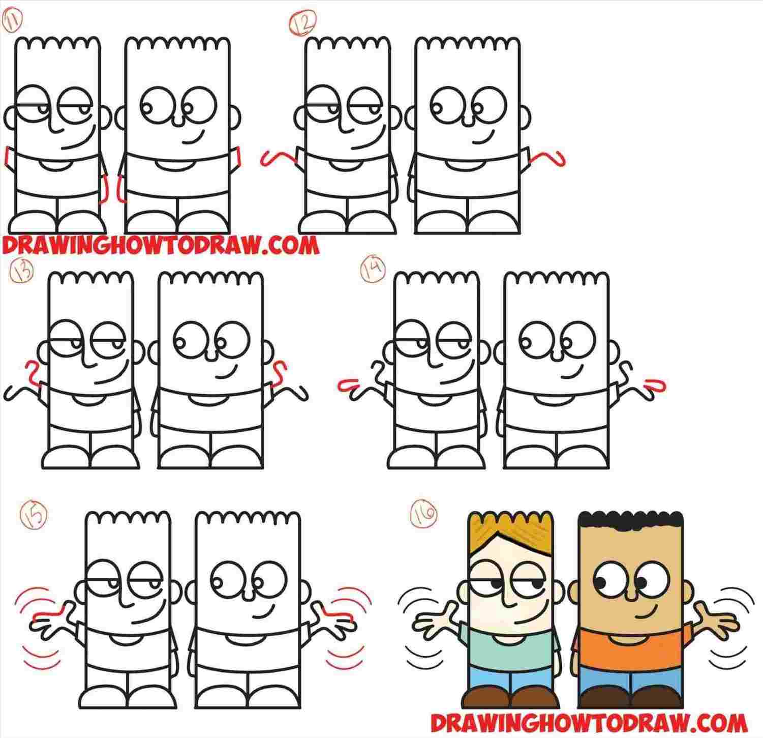 1501x1451 Easy Cartoon Drawing Tutorials - Easy Cartoon Drawing Tutorials