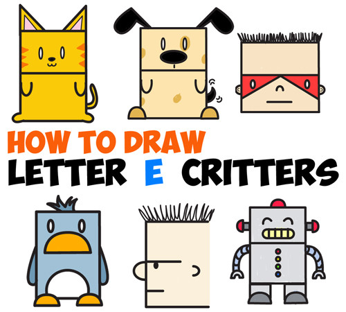 500x450 How To Draw A Robot Easy Cartoon Robot Archives How To Draw Step - Easy Cartoon Drawing Tutorials