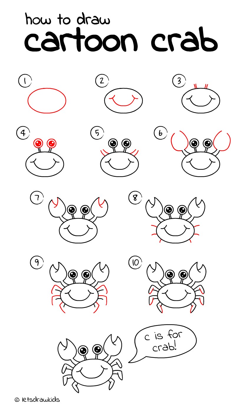 831x1409 Easy Cartoon Drawings Step - Easy Cartoon Drawings