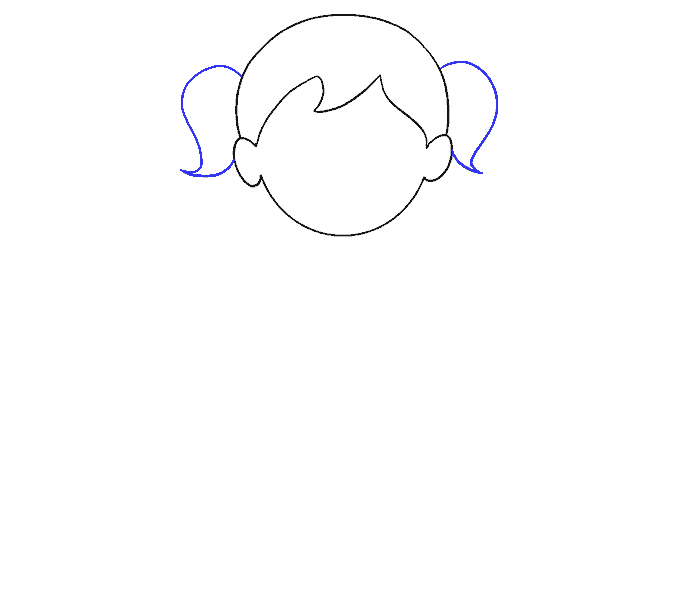 678x600 How To Draw A Cartoon Girl In A Few Easy Steps Easy Drawing Guides - Easy Cartoon Drawings