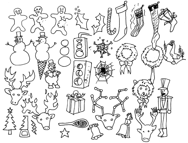 600x457 An Error Occurred Coloring Christmas Tree Games Best Easy - Easy Christmas Drawings