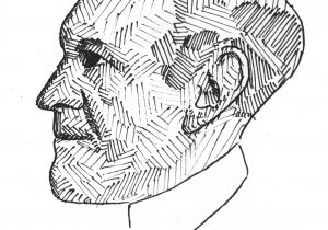 300x210 Simple Hatching On Sketch This Hatching Exercise Will Make Your - Easy Cross Drawings