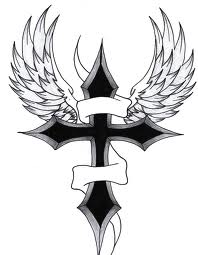 198x255 Cross - Easy Cross Drawings