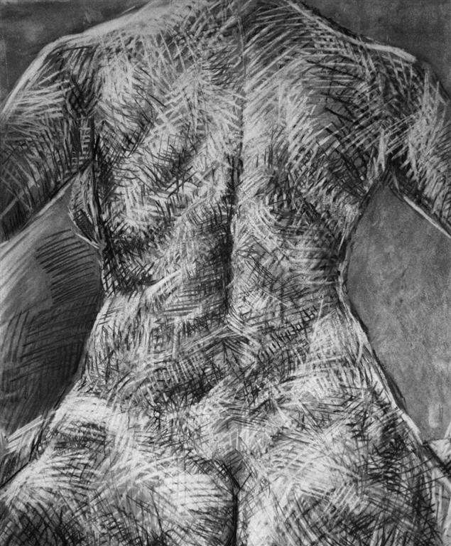 635x768 supplies for charcoal drawing clara lieu - Easy Cross Hatching Drawing