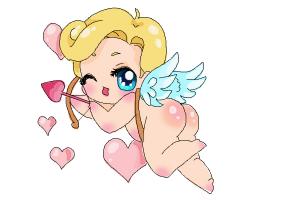 300x200 How To Draw Chibi Cupid - Easy Cupid Drawing