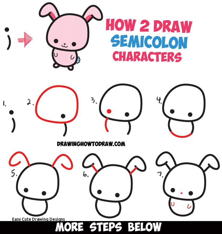 Easy Cute Drawing Designs at PaintingValley.com | Explore collection of ...