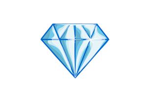 300x200 How To Draw Diamond Step - Easy Diamond Drawing