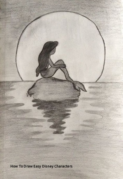414x600 Easy Disney Drawings - Easy Disney Characters Drawing