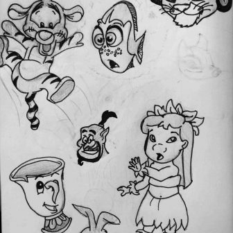 Easy Disney Drawings At Paintingvalley Com Explore Collection Of