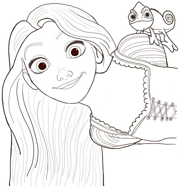 Easy Disney Princess Drawing at PaintingValley.com | Explore collection ...