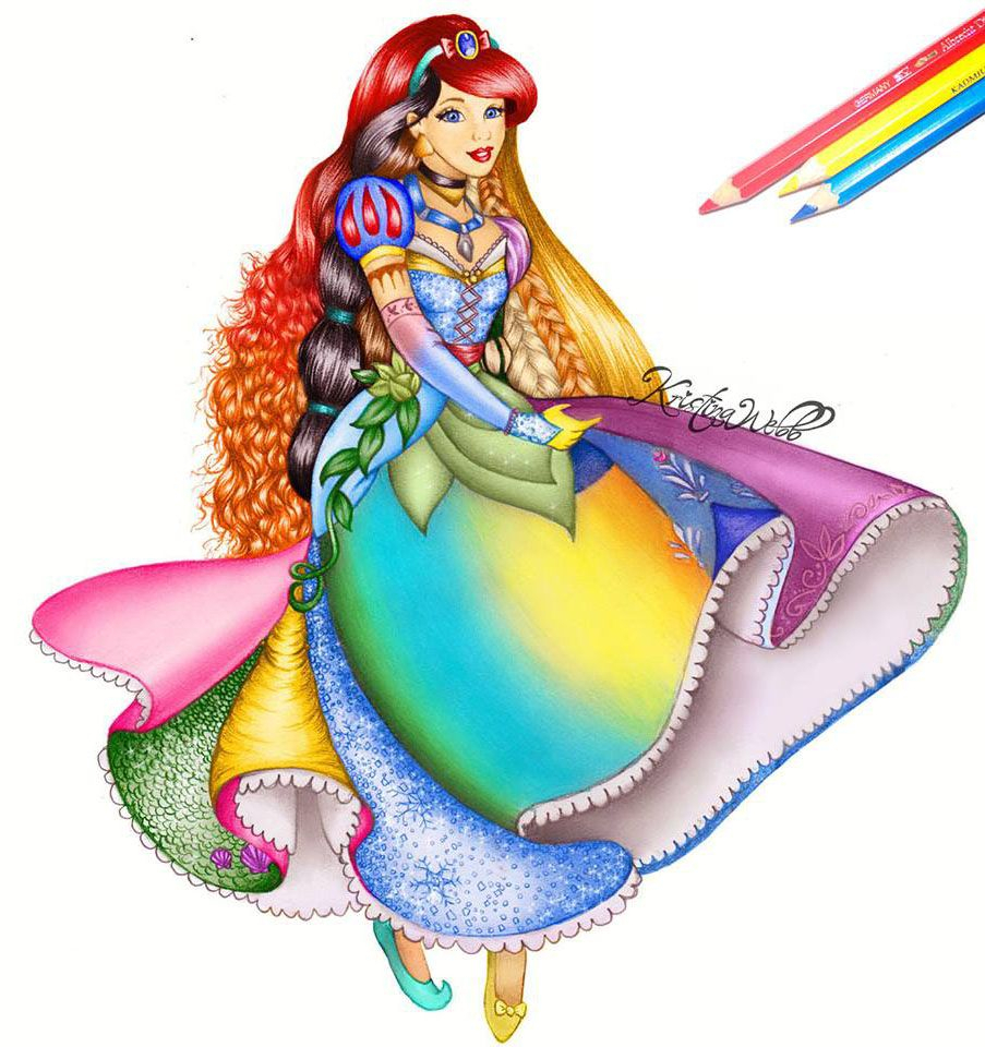 Easy Disney Princess Drawing At Explore Collection Of Easy Disney Princess 