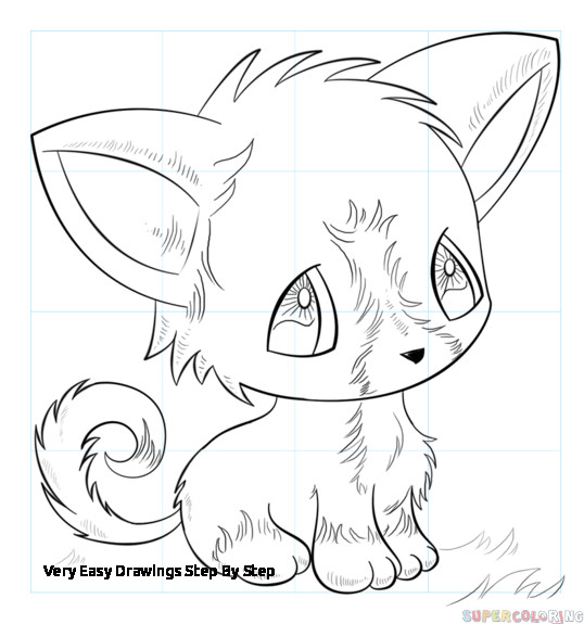 538x575 Very Easy Drawings Step - Easy Dog Drawing Tutorial