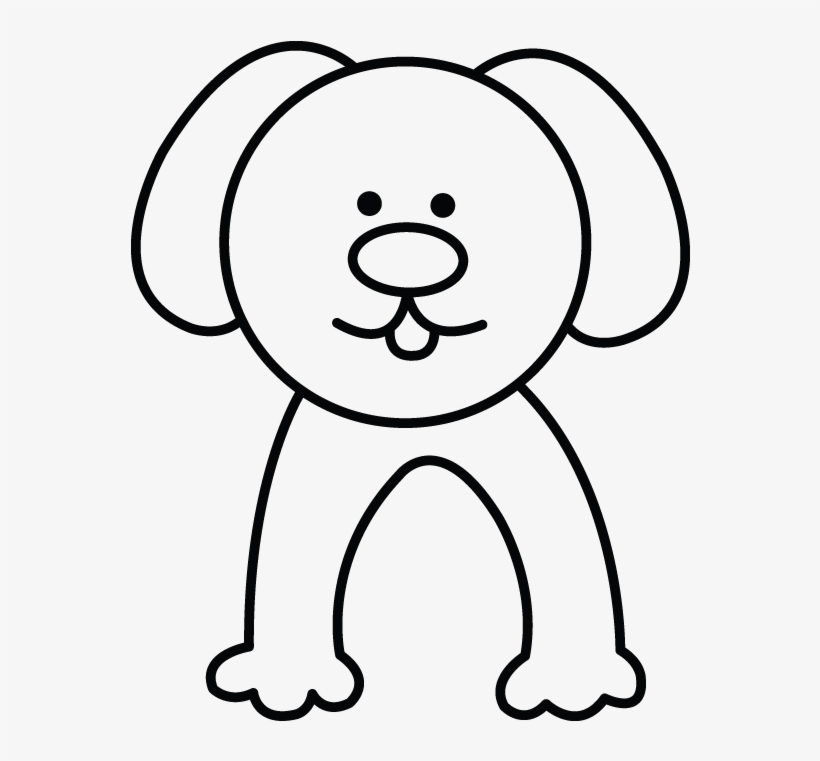 820x761 How To Draw A Dog, Easy Step - Easy Dog Drawing Tutorial