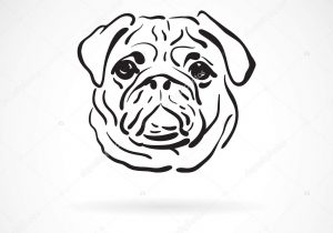 300x210 Pug Face Drawing How To Draw A Cute Dog Emoji Pug For Beginners - Easy Dog Face Drawing
