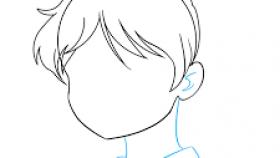 280x158 How To Draw A Anime Girl Head Step - Easy Drawing Anime Girl