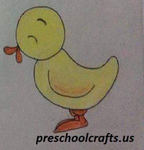 288x300 Easy To Draw Chick For Kids - Easy Drawing For Kids