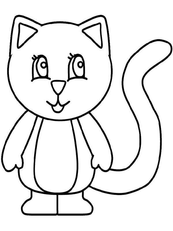 600x800 Simple Pictures To Draw For Kids Coloring Page - Easy Drawing For Toddlers