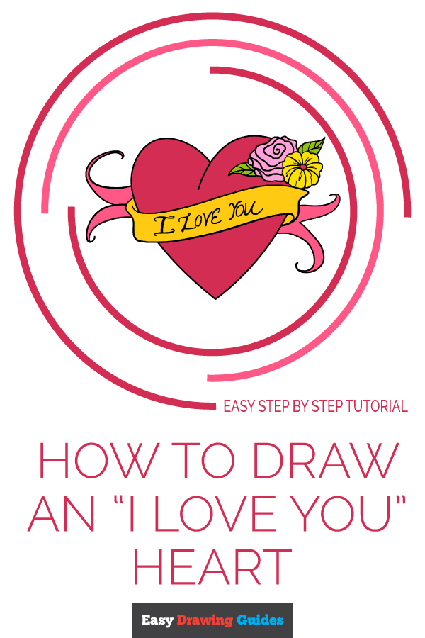 600x900 How To Draw An I Love You Heart - Easy Drawing Love Hearts