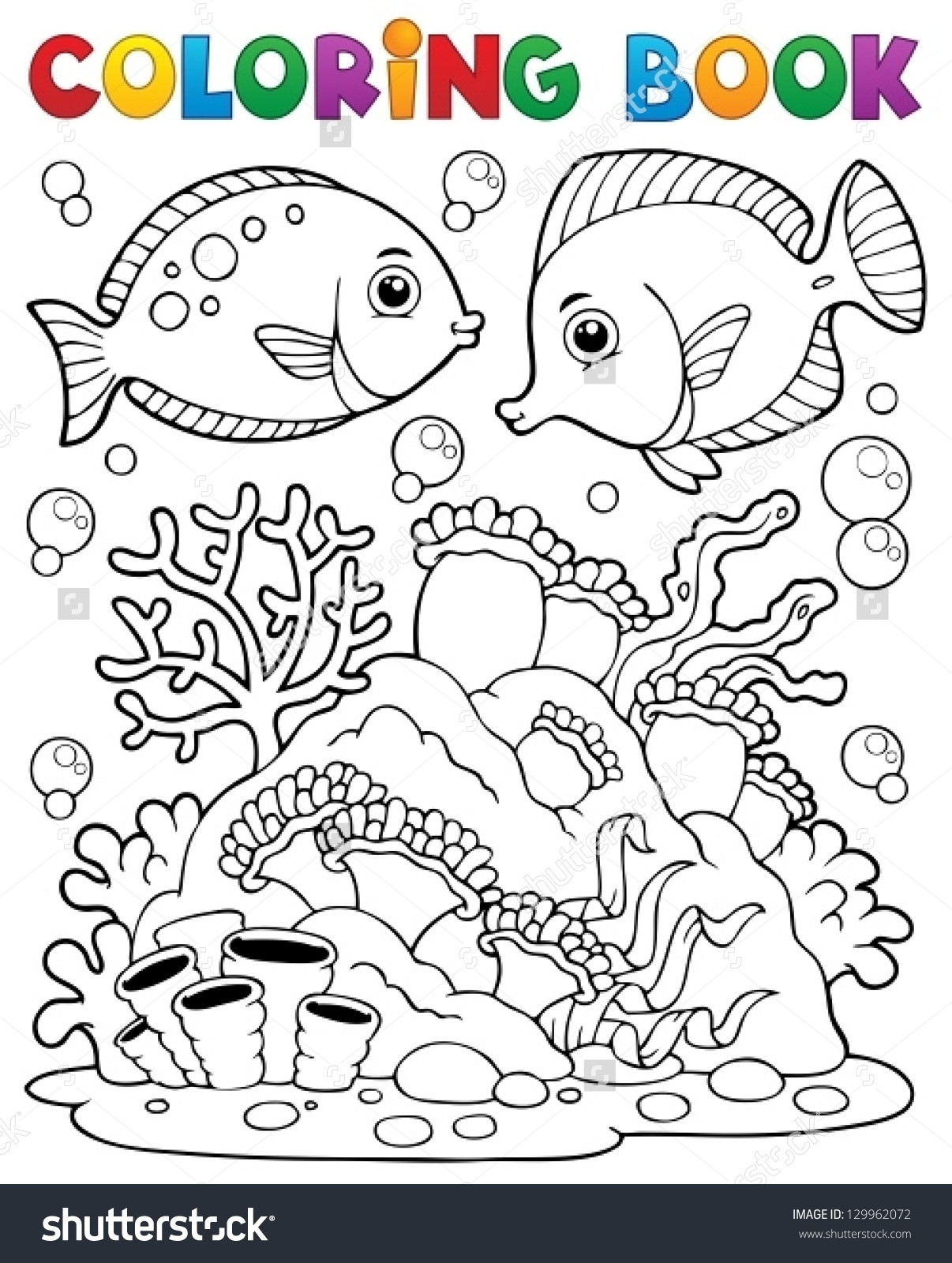 Download Easy Drawing Of Coral Reef at PaintingValley.com | Explore collection of Easy Drawing Of Coral Reef