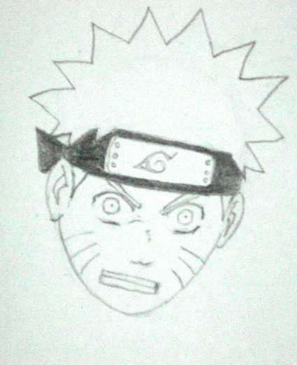 425x521 How To Draw Naruto Easy Drawing - Easy Drawing Photos