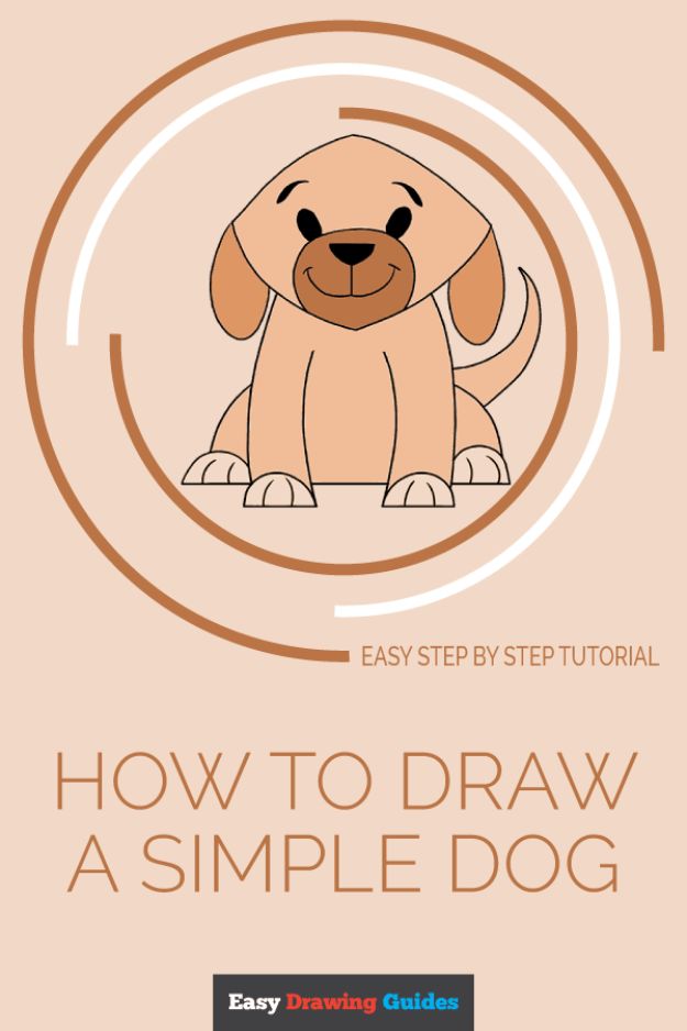 Easy Drawing Pictures Of Dogs At PaintingValley.com | Explore ...