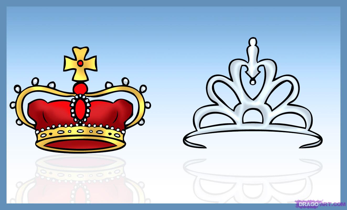 1323x803 How To Draw A Tiara, Crown, Step - Easy Drawing Princess Crown