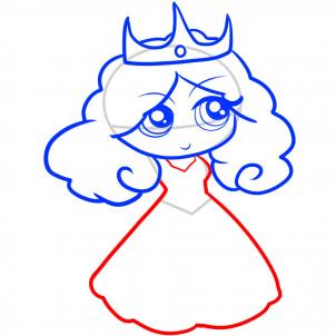 302x302 How To Draw How To Draw A Princess For Kids - Easy Drawing Princess Crown