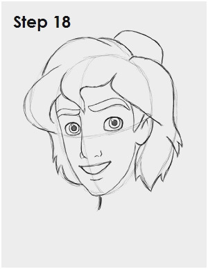 300x388 Easy Drawing Tutorials Disney Inspirational How To Draw Aladdin - Easy Drawing Tutorials Disney