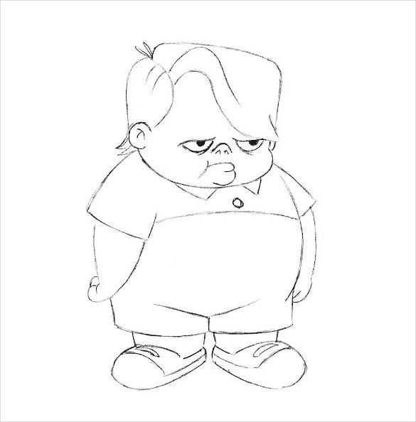 585x594 Easy Drawing - Easy Drawings